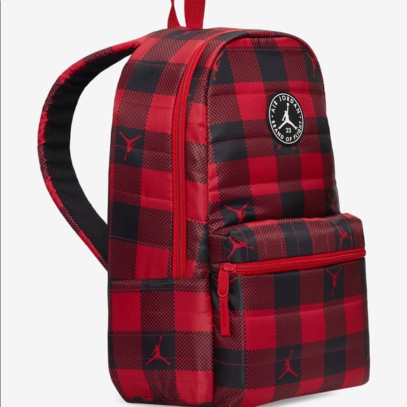 nike plaid backpack